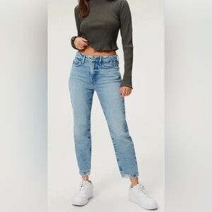 Good American Light Blue High Rise Jeans